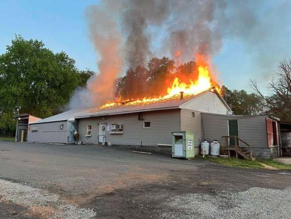 Galvinell Meat Company fire