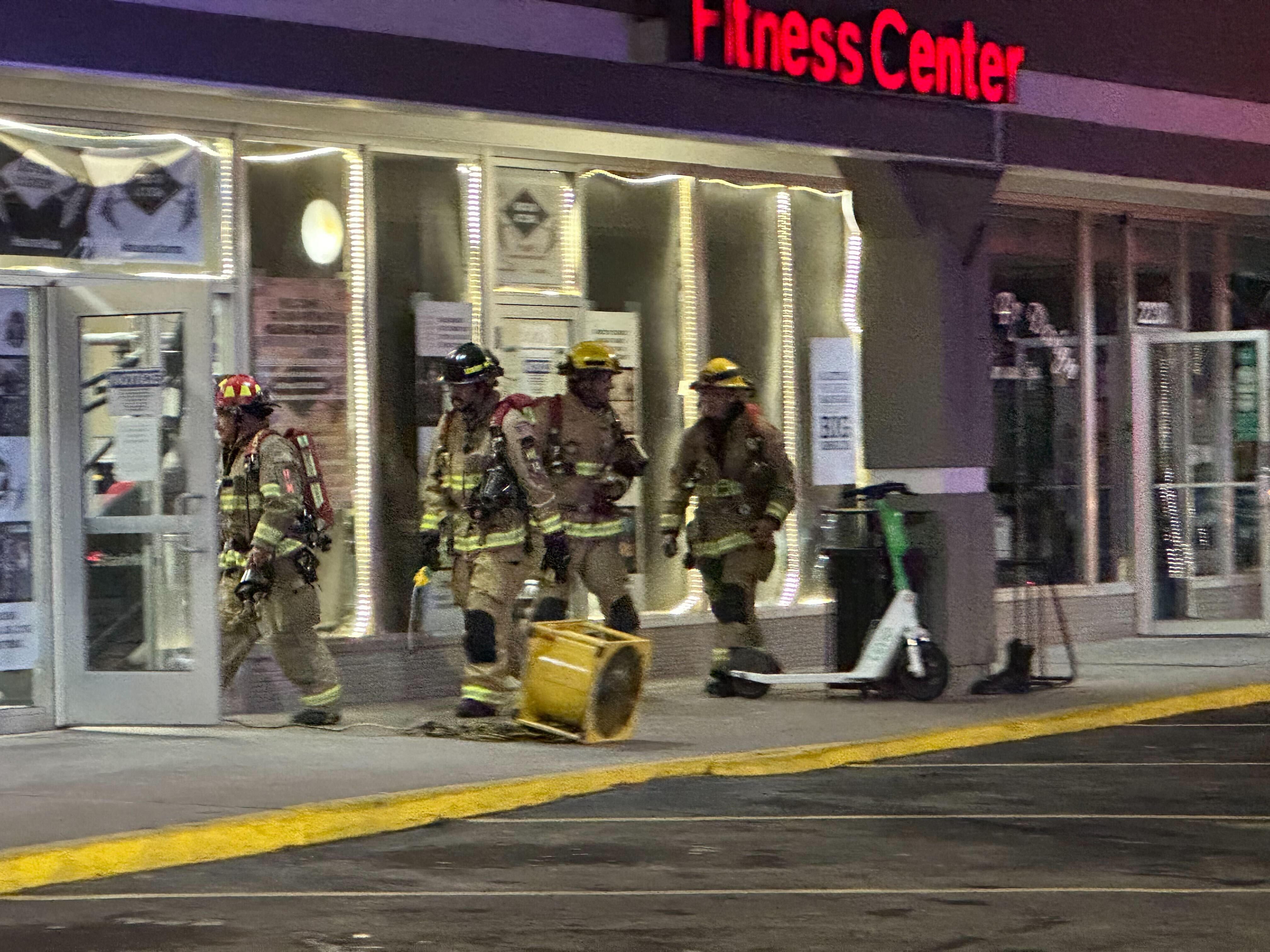 Bon Shopping Center gas leak
