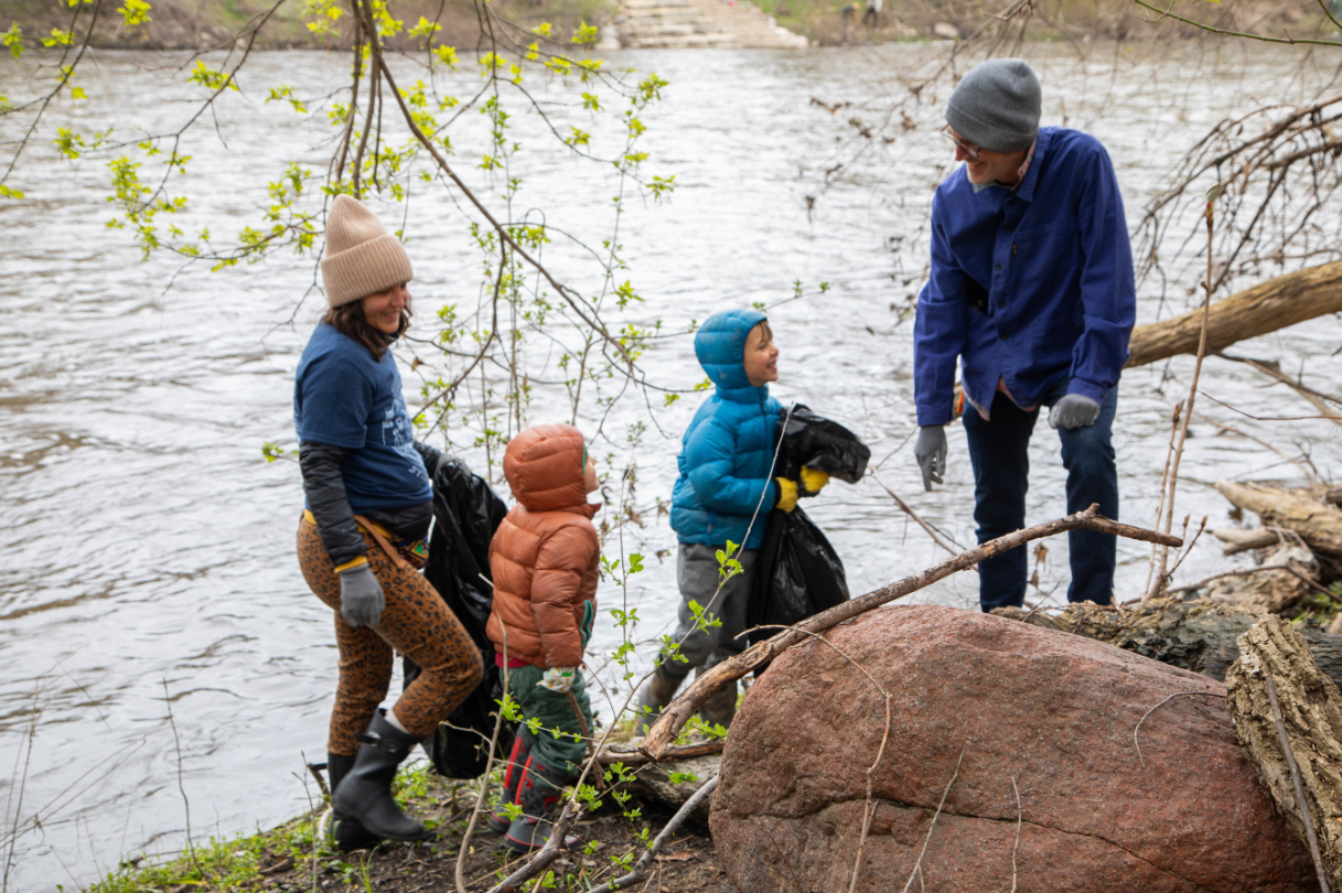In Milwaukee on Saturday, April 25, 2026, 2,082 volunteers of all ages set the Guinness World Records title for the most participants in a river clean-up (multiple locations).