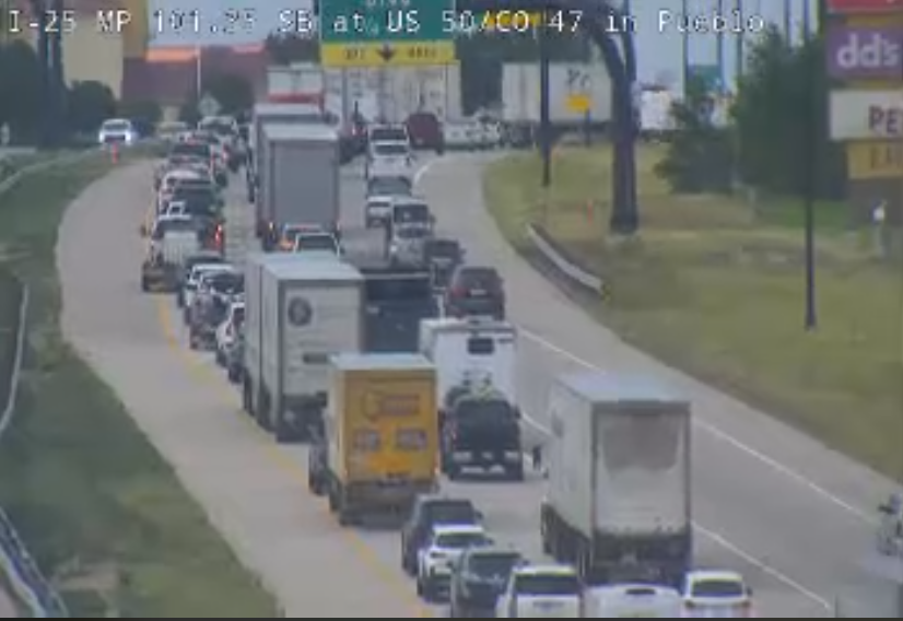 I-25 Crash Shutdown 