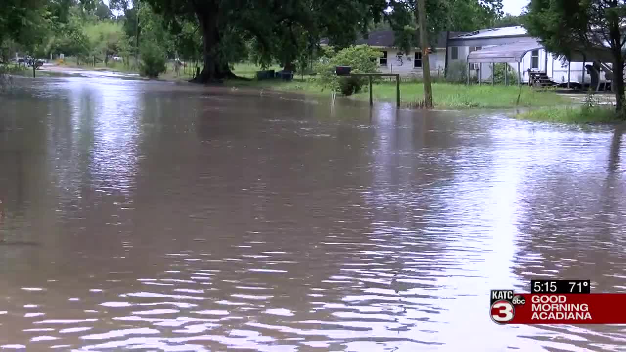 flooded road