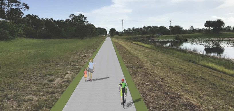 Rendering of Able Canal Pathway