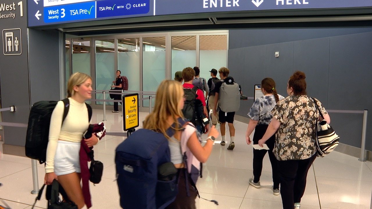 Denver International Airport West Security Checkpoint