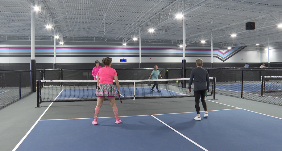 Pickleball players at Ace