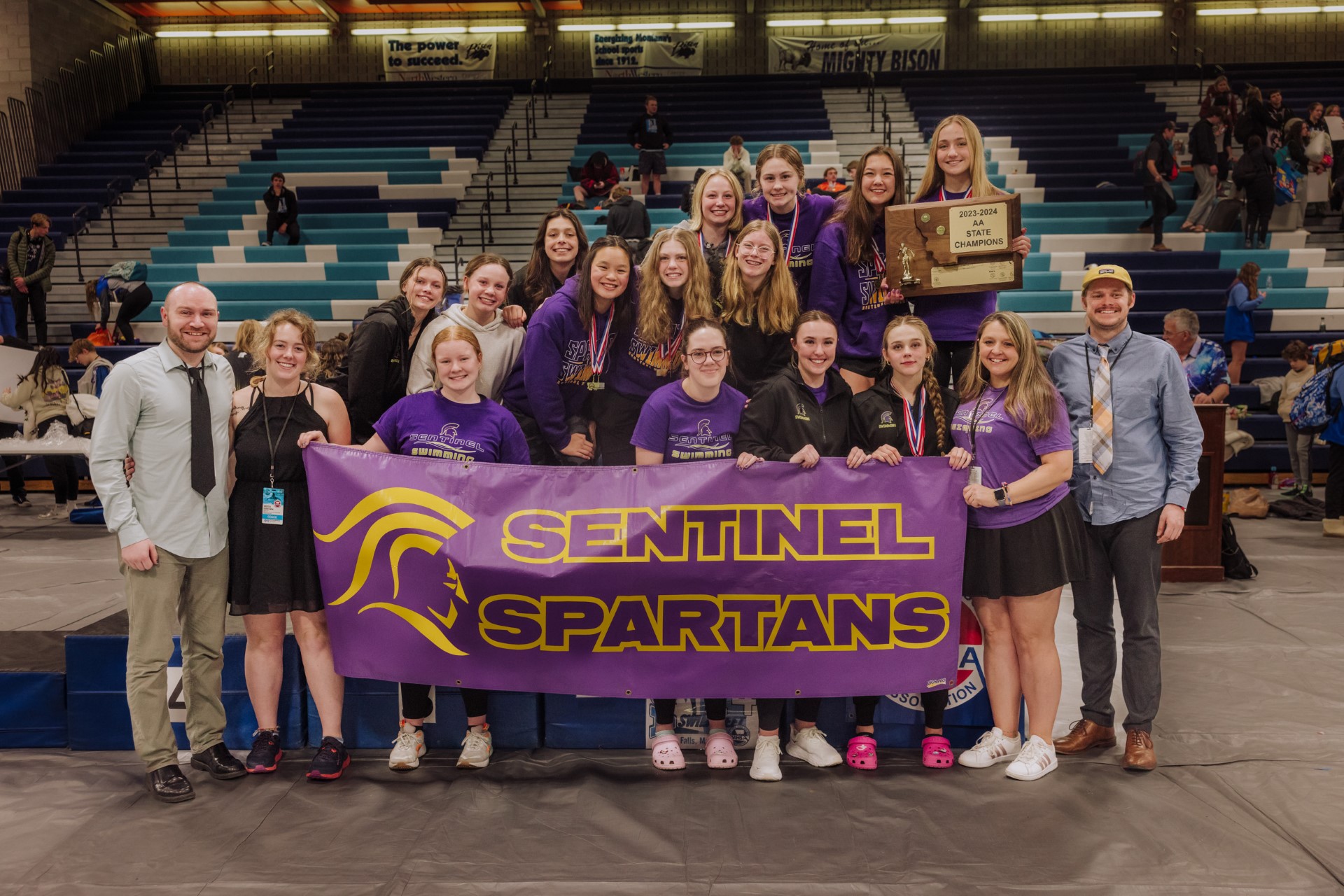 Missoula Sentinel girls swimming