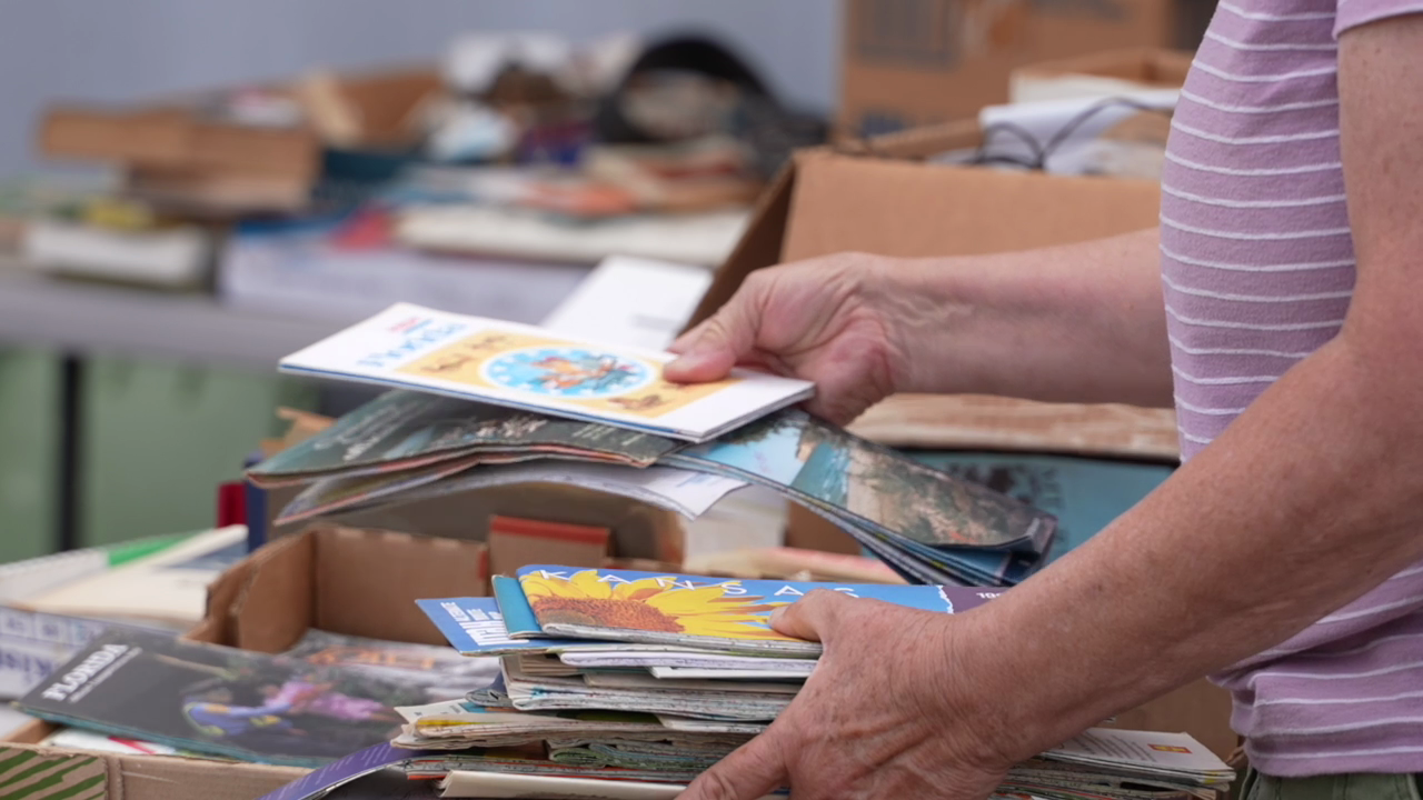 Neighbors went bargain hunting at the Lansing flea market Sunday