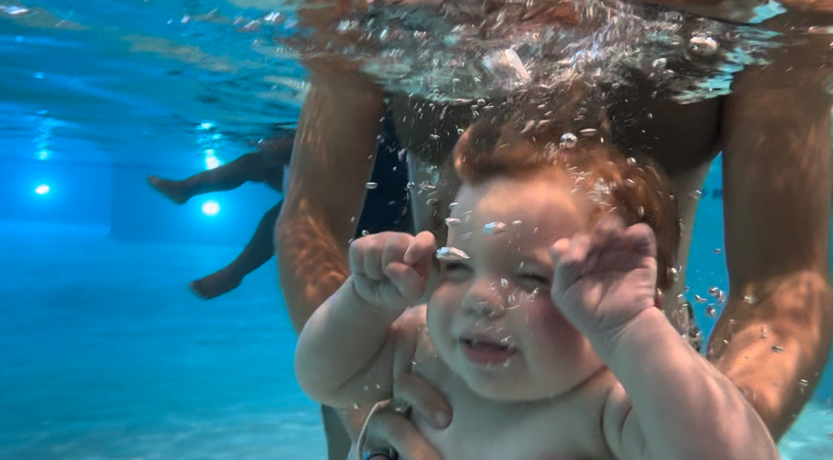 Infant swim lessons