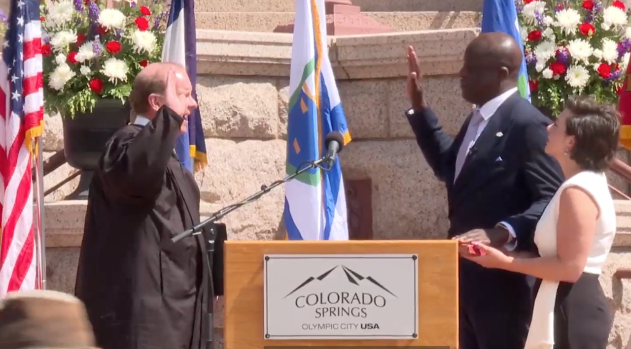 Yemi Mobolade Swearing In