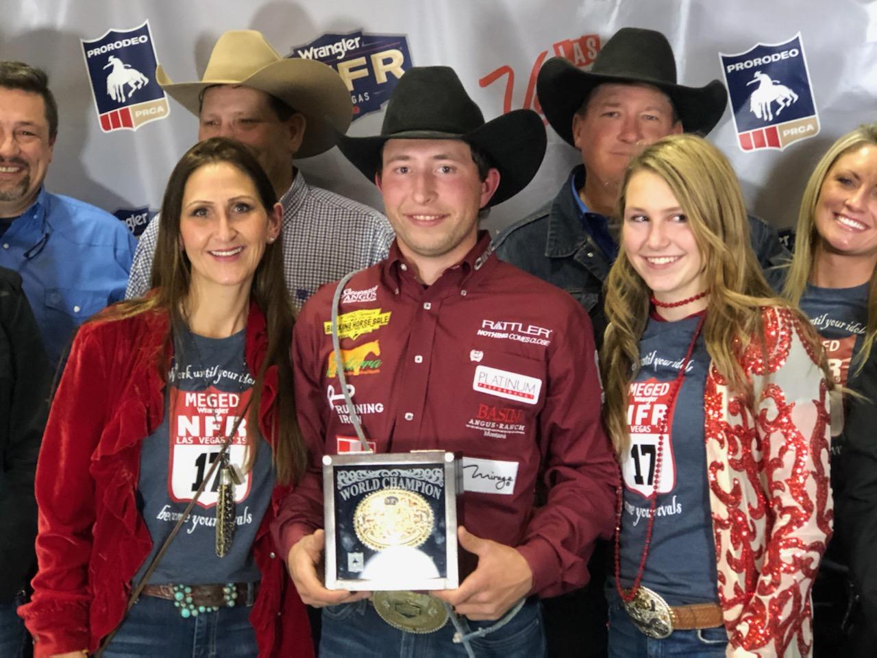 Haven Meged PRCA World Champion