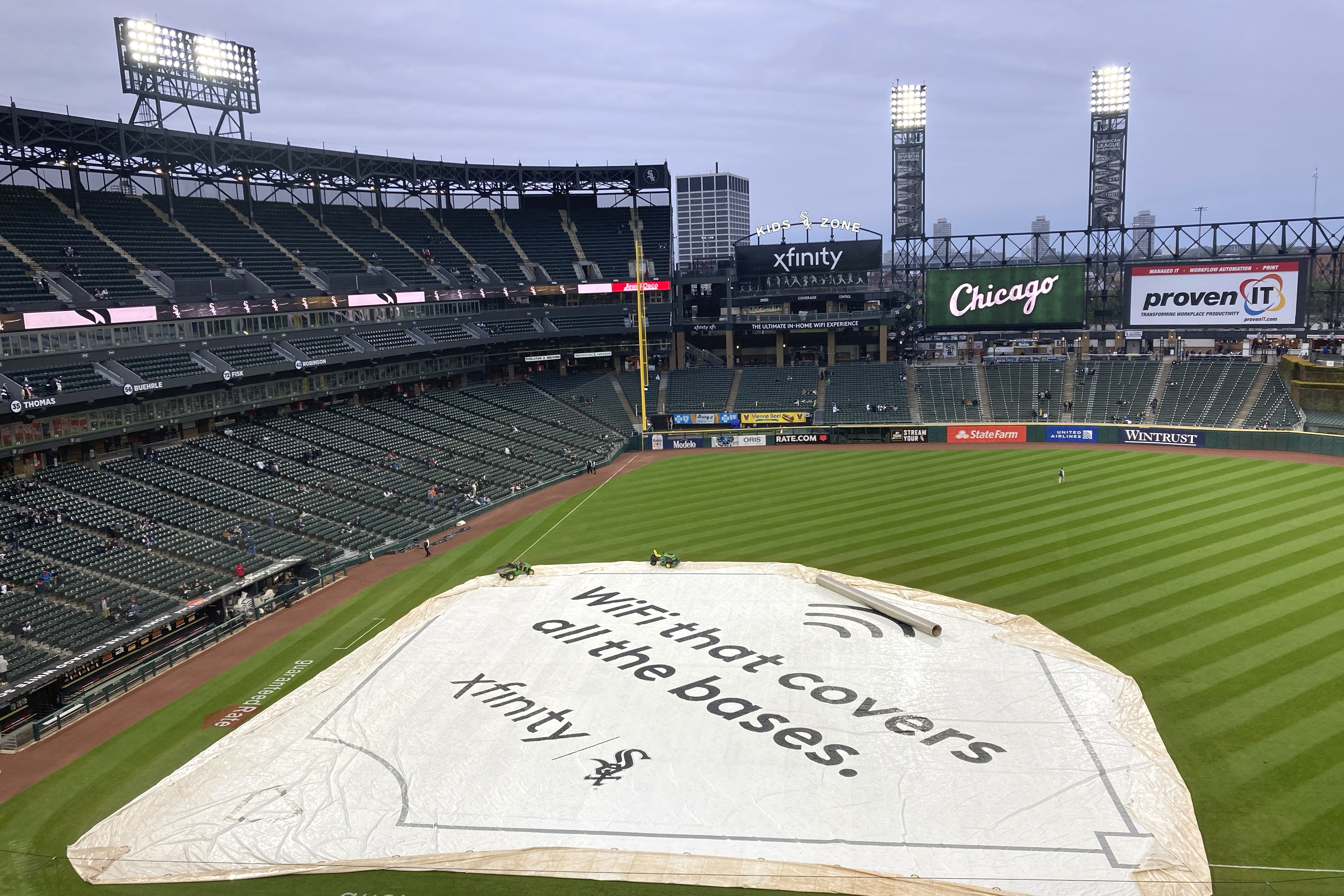 Tigers White Sox Baseball Postponed