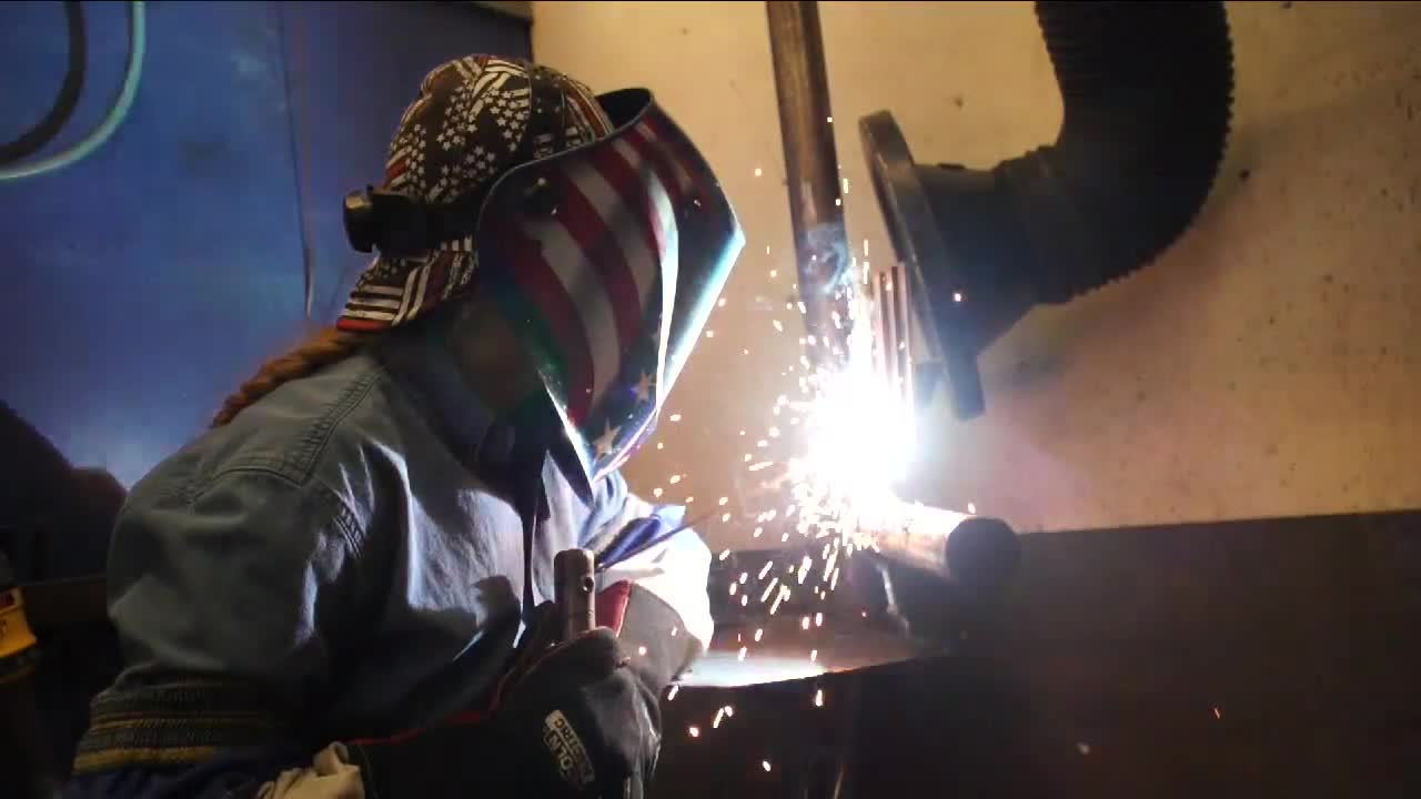 In technical schools, women still in the minority in fields like welding, automotive 
