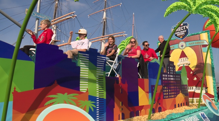 The 44th Holiday Bowl Parade
