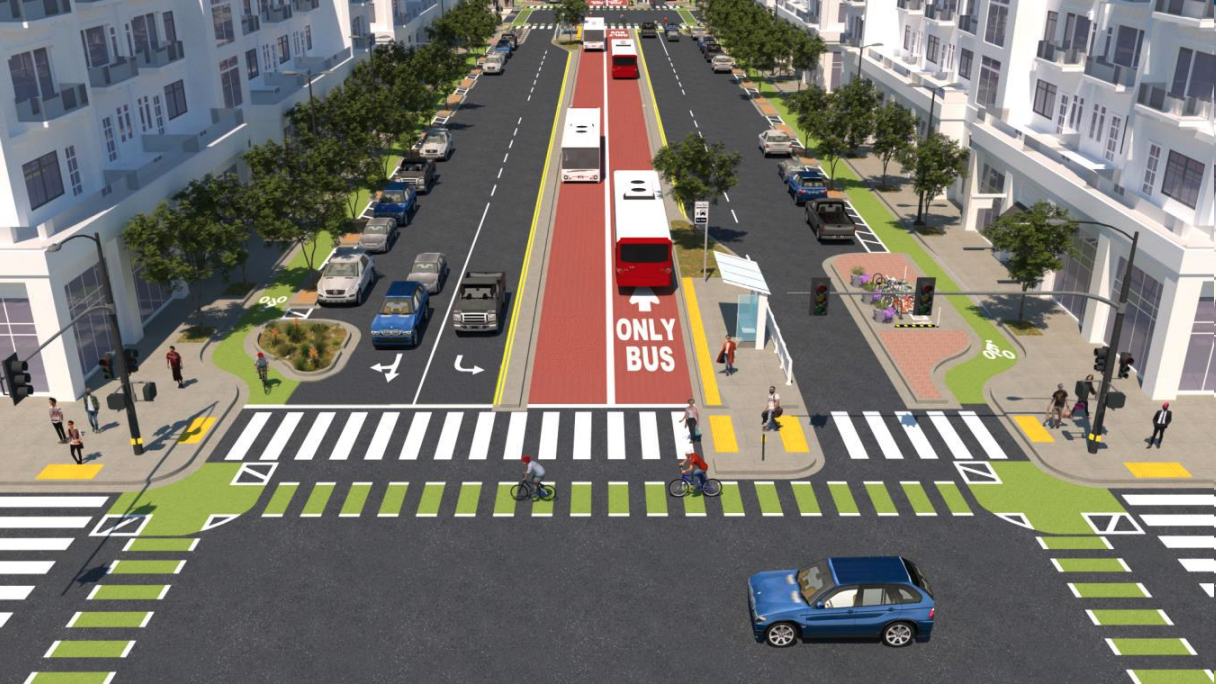 Screenshot from the City of San Diego's Street Design Manual