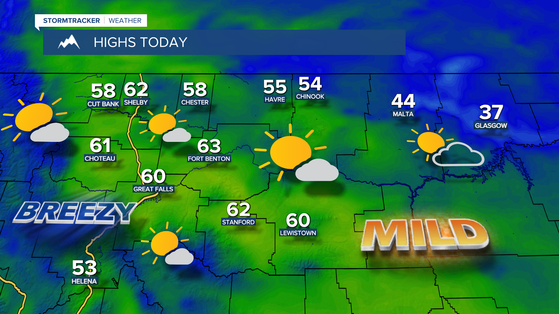 Highs Today