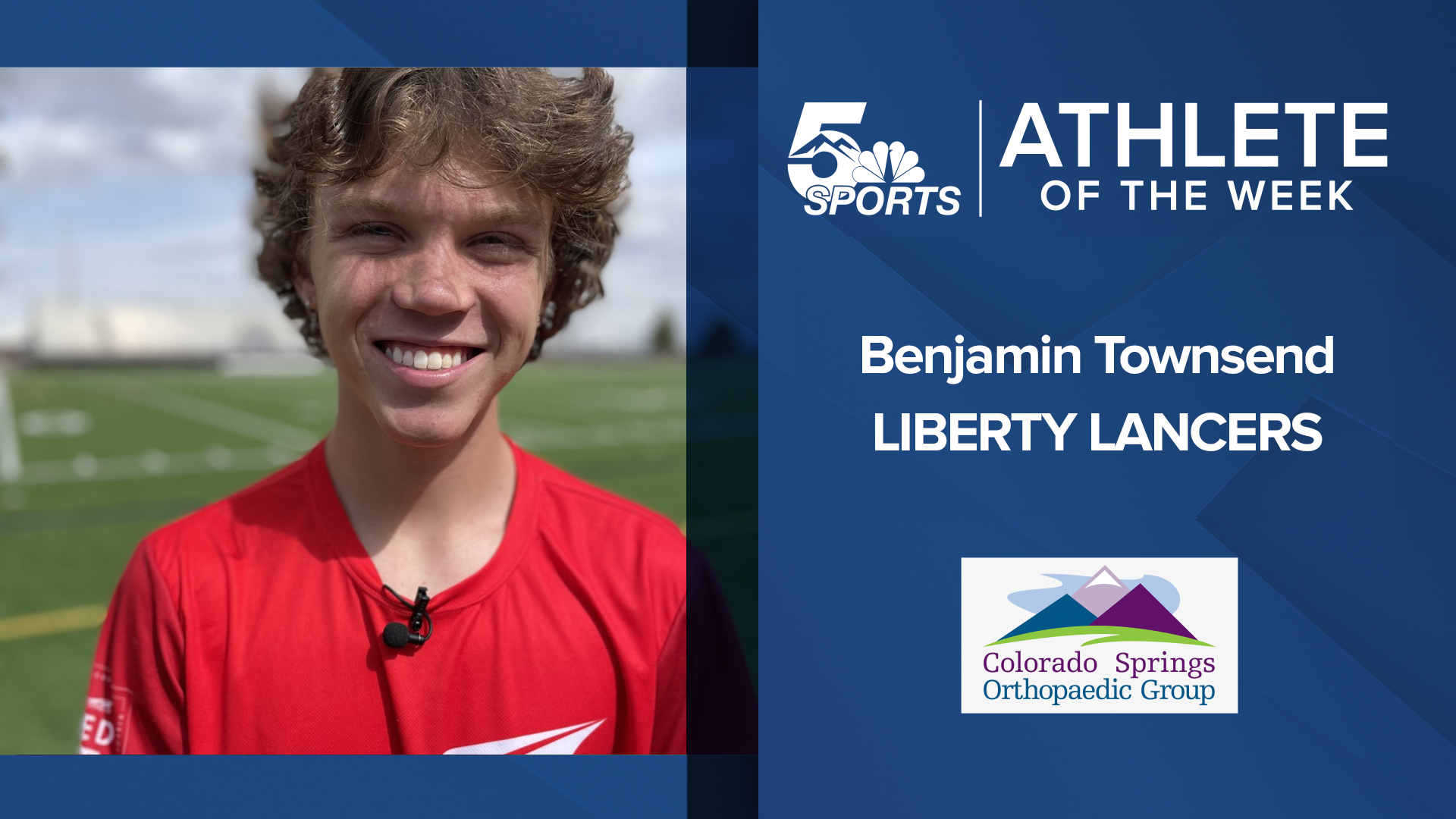KOAA Athlete of the Week: Liberty's Benjamin Townsend