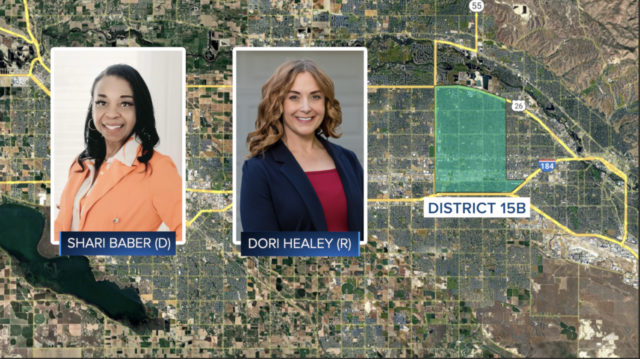 Candidates running for State Representative 15B
