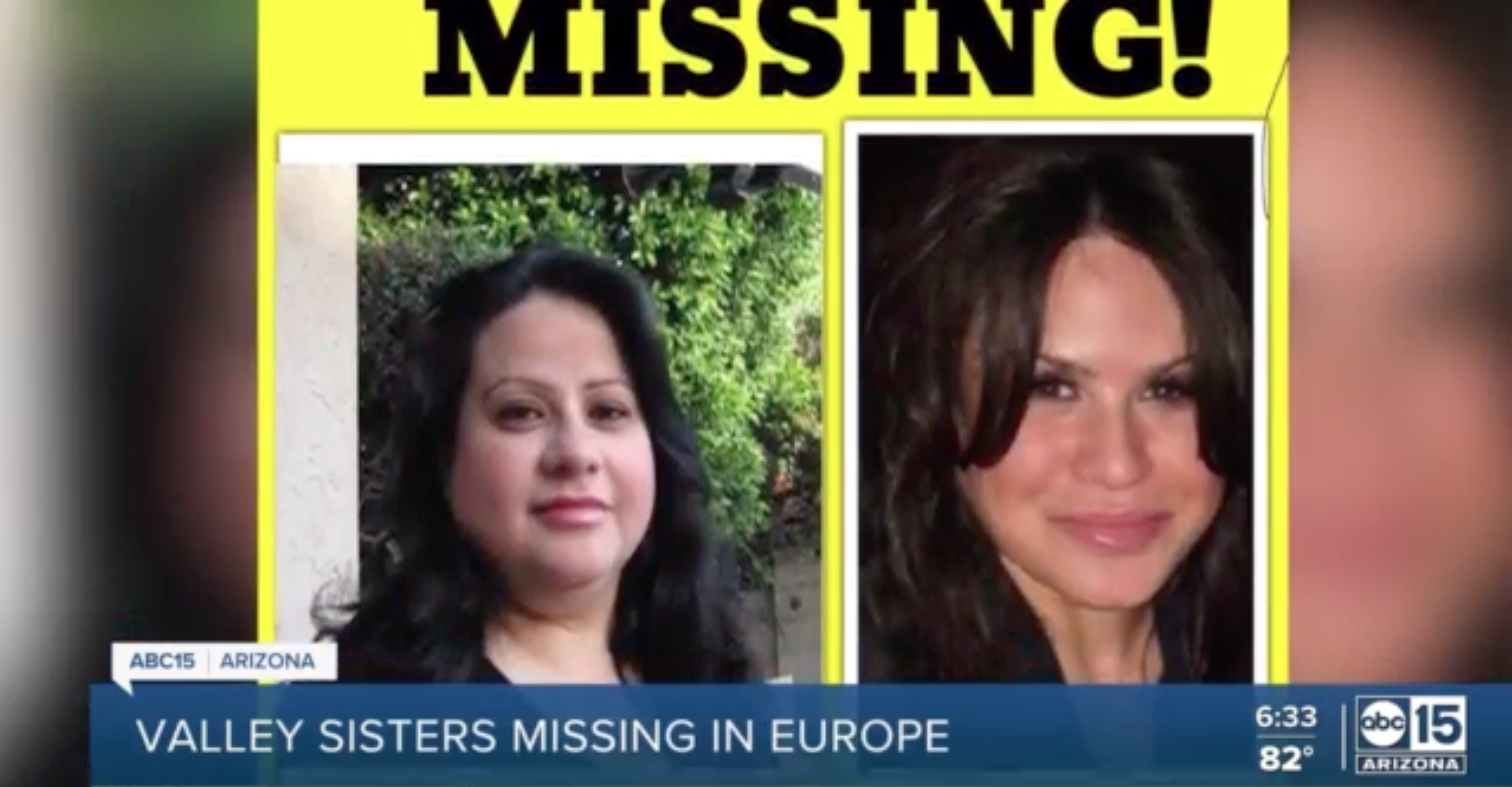 Valley sisters missing in Switzerland