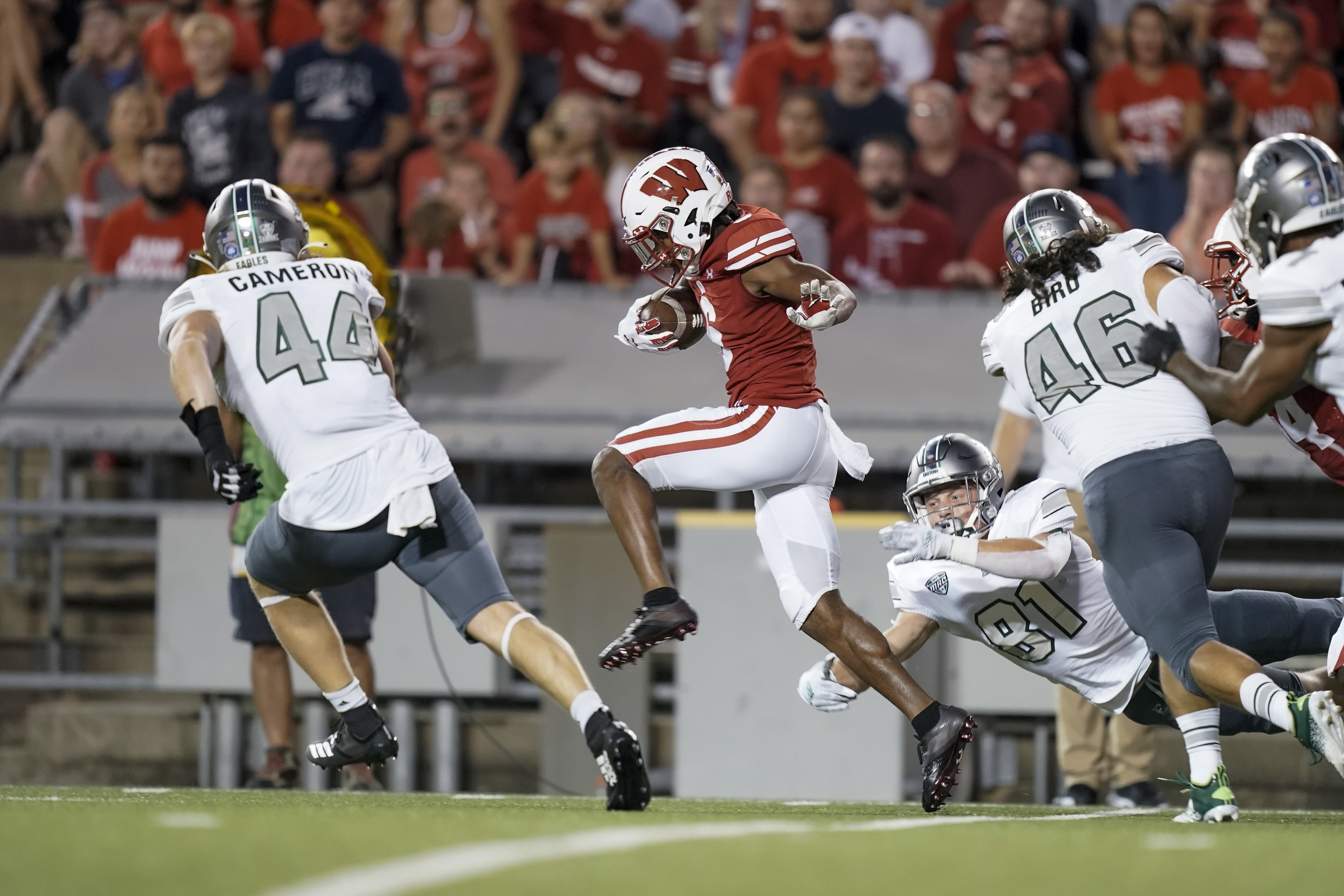 Chez Mellusi Eastern Michigan Wisconsin Football