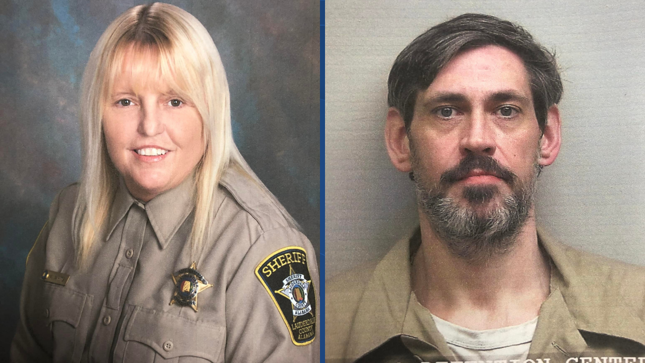 missing lauderdale co alabama inmate, officer