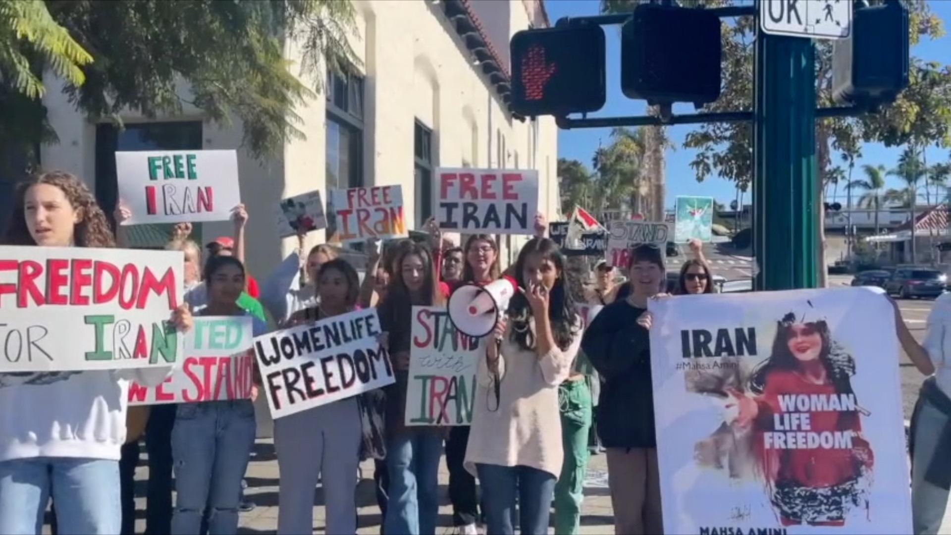 Encinitas Iran protest