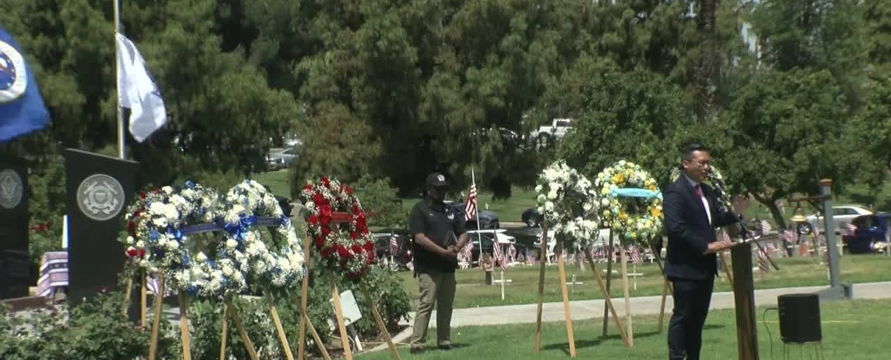 Vince Fong at Hillcrest Memorial Park