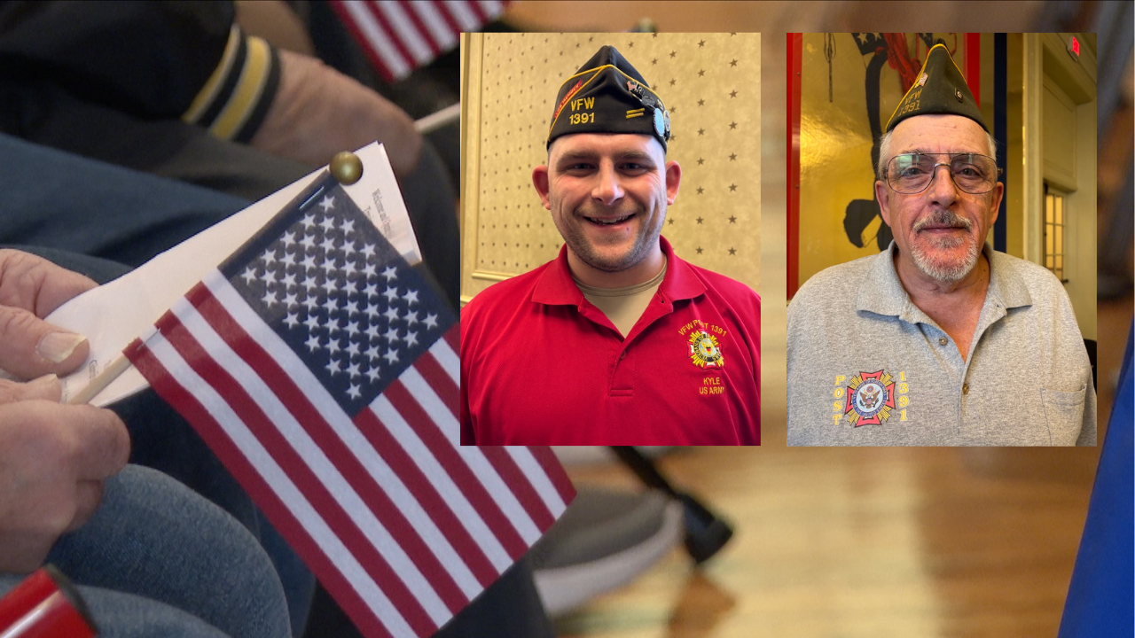 VFW Post 1391 ceremony