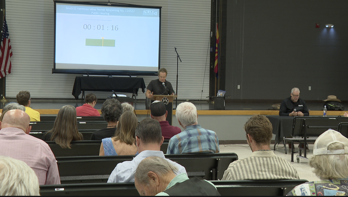 Patagonia residents voice concerns over South32 Hermosa Mine at public hearing

