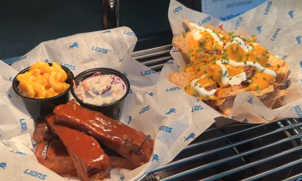2023 Ford Field food items