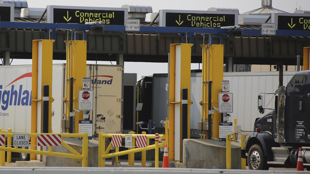 U.S. Canada border