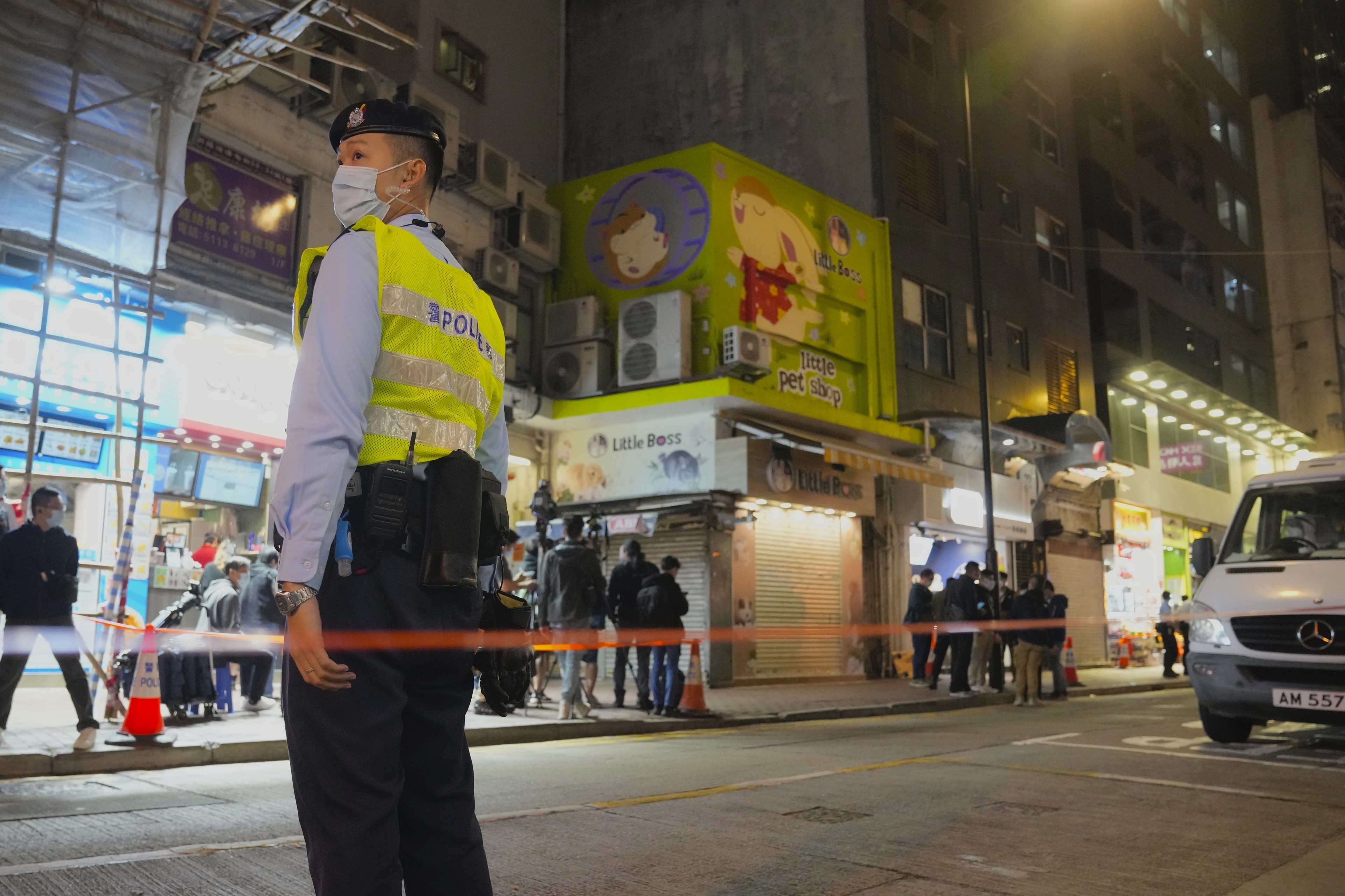 CORRECTION Virus Outbreak Hong Kong
