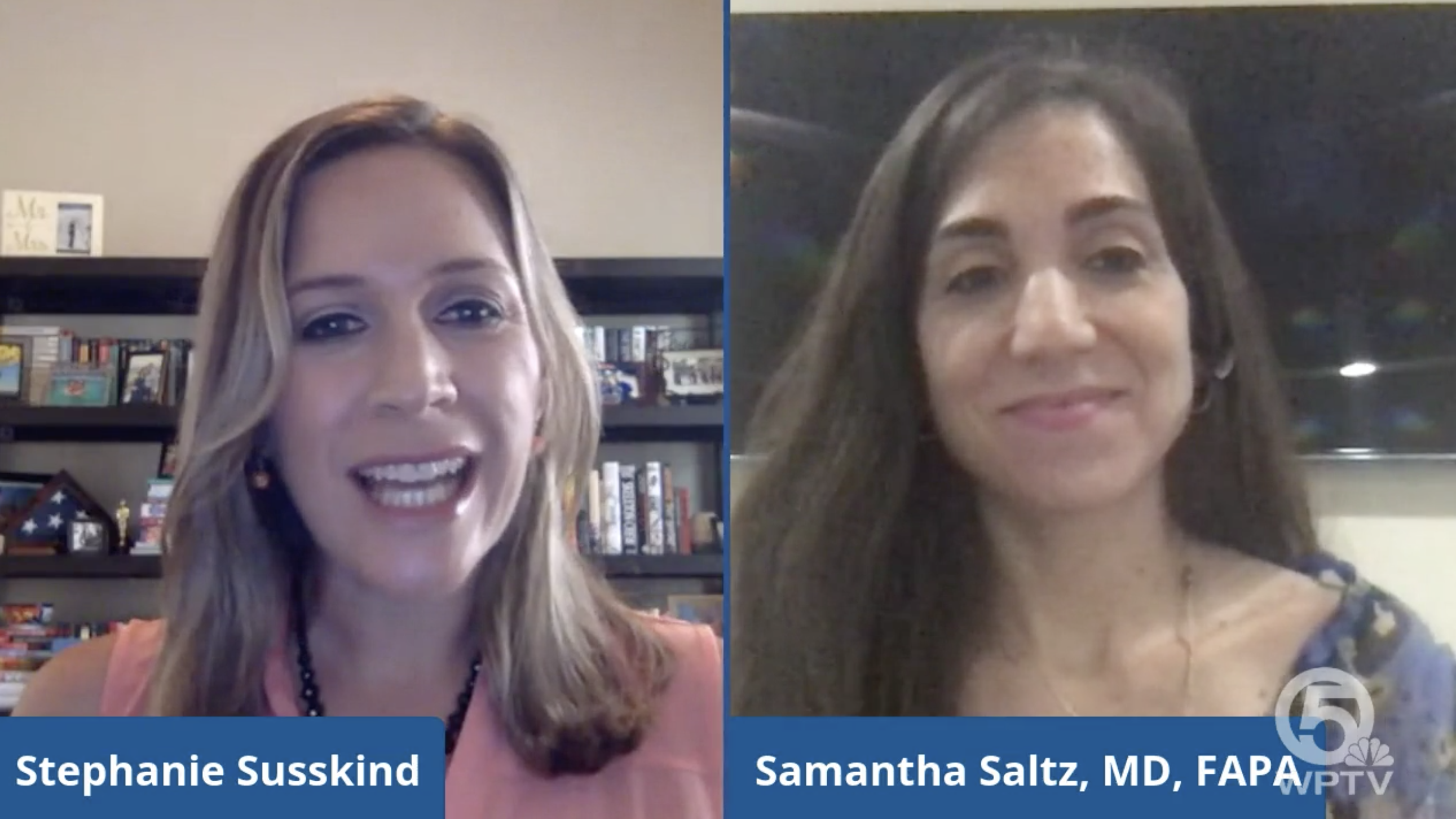 Stephanie Susskind and Samantha Saltz