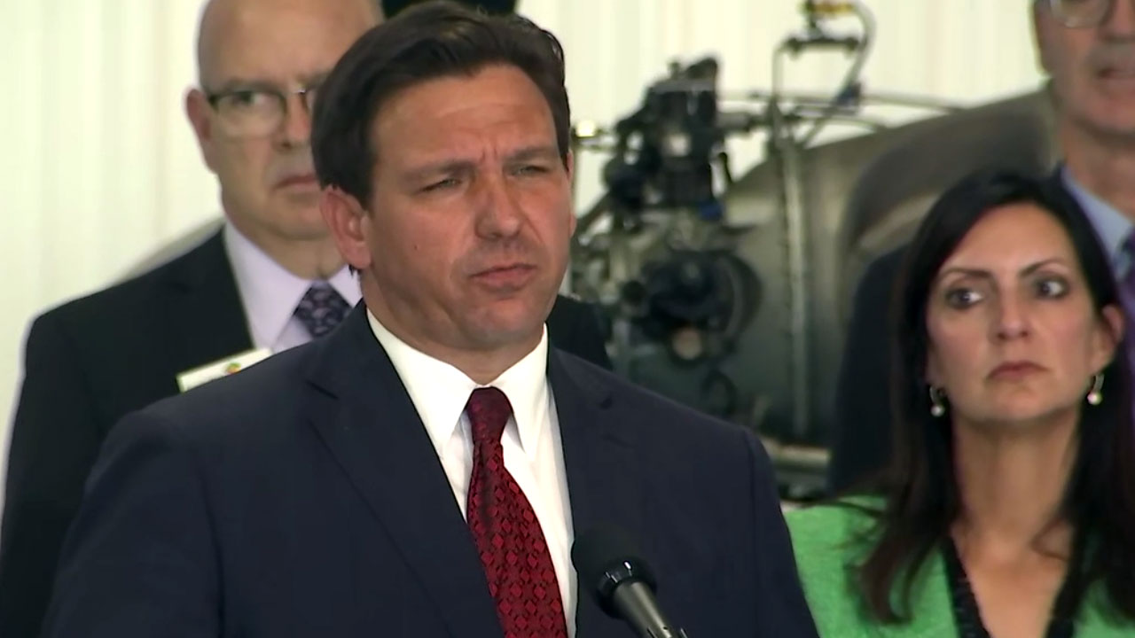 Florida Governor Ron DeSantis on 9/16/2022