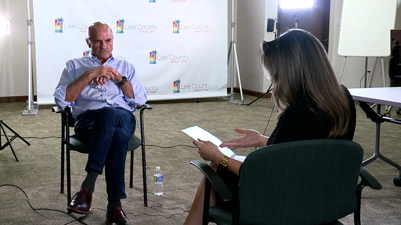 Fox 4 interviews County Manager Roger Desjarlais 