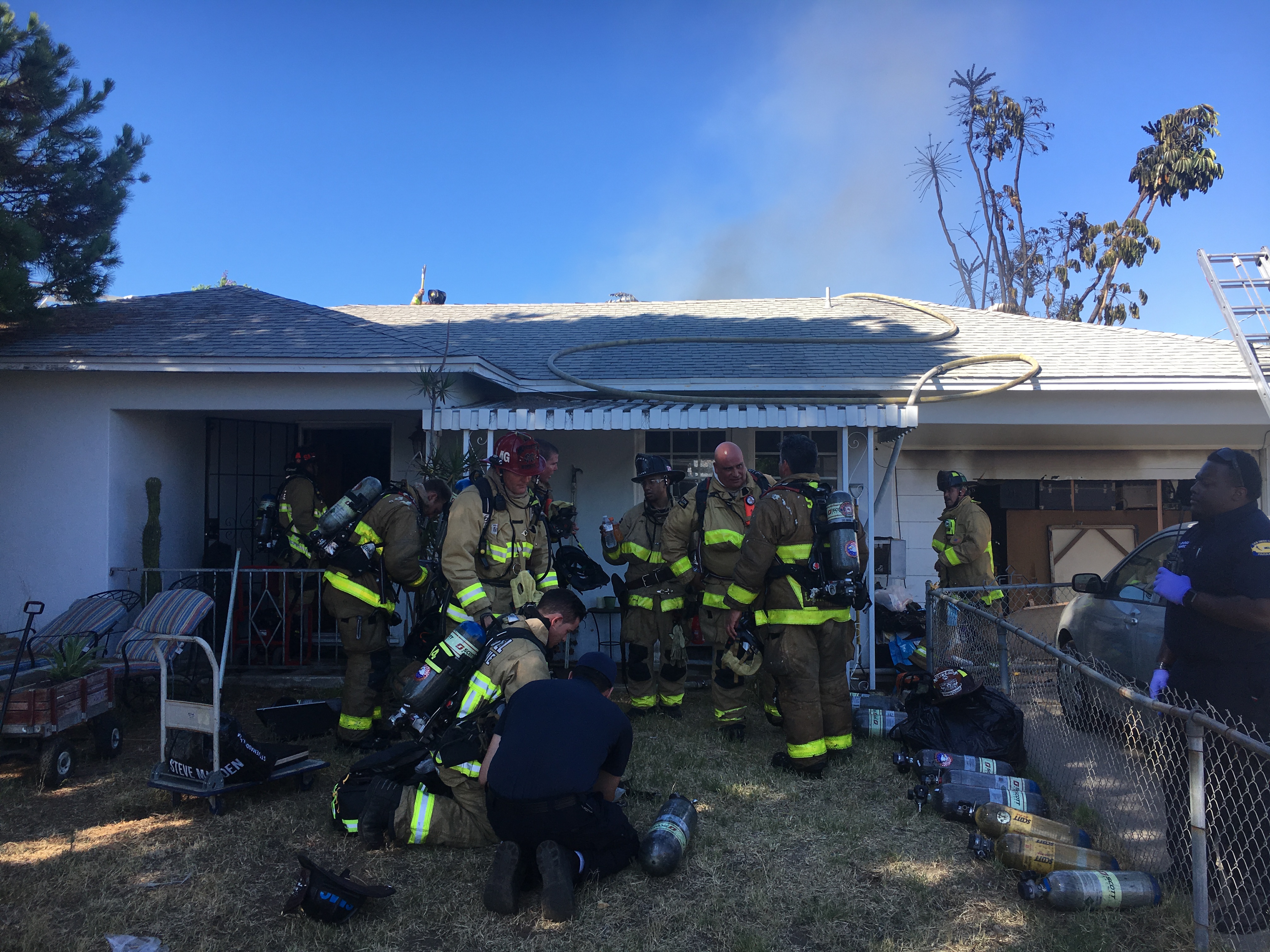 LEMON GROVE HOUSE FIRE