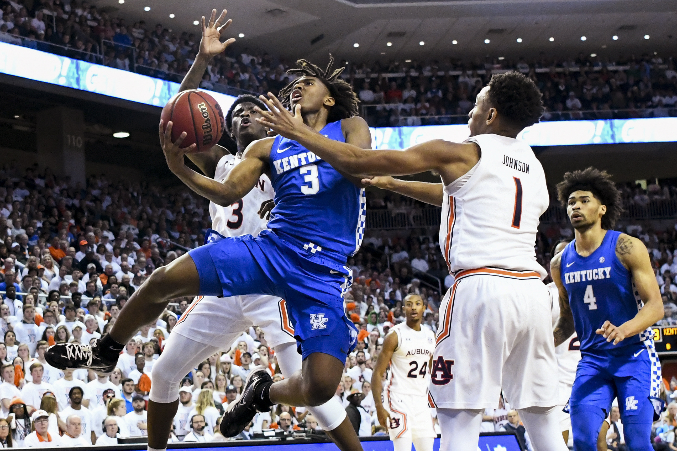 Kentucky Auburn Basketball