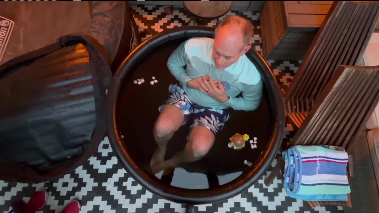 Ice bath tubs costing as little as 70 bucks are easy to set up and use.