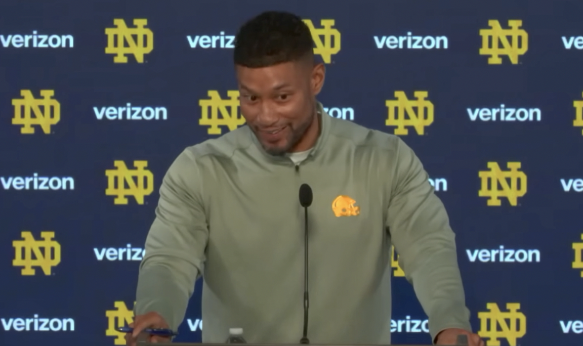 Marcus Freeman Notre Dame