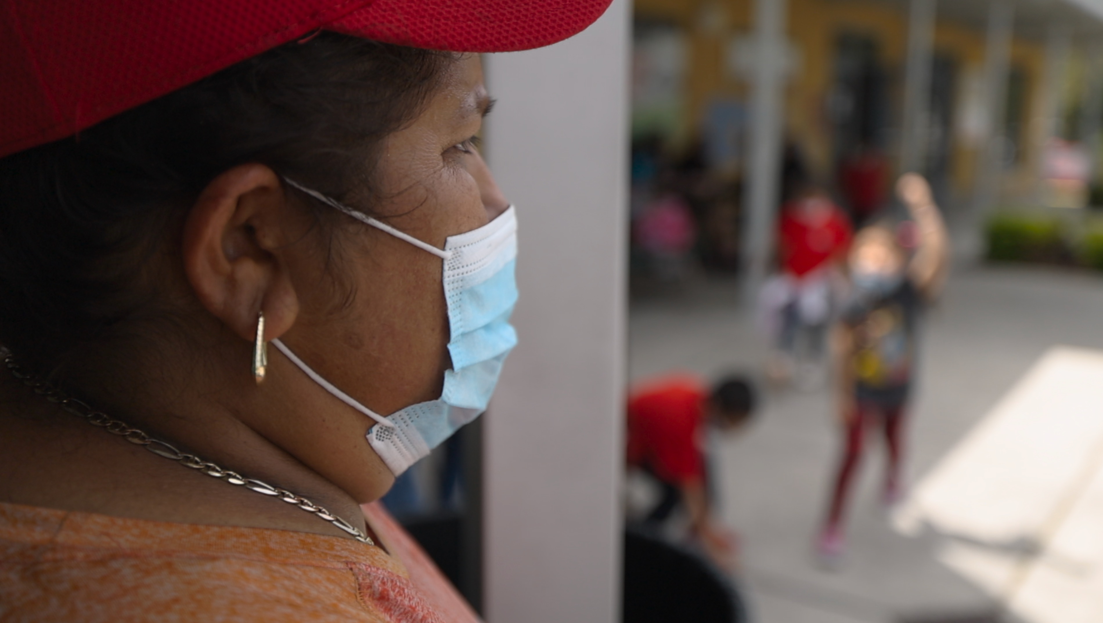 Reina a former farmworker in Wimauma.