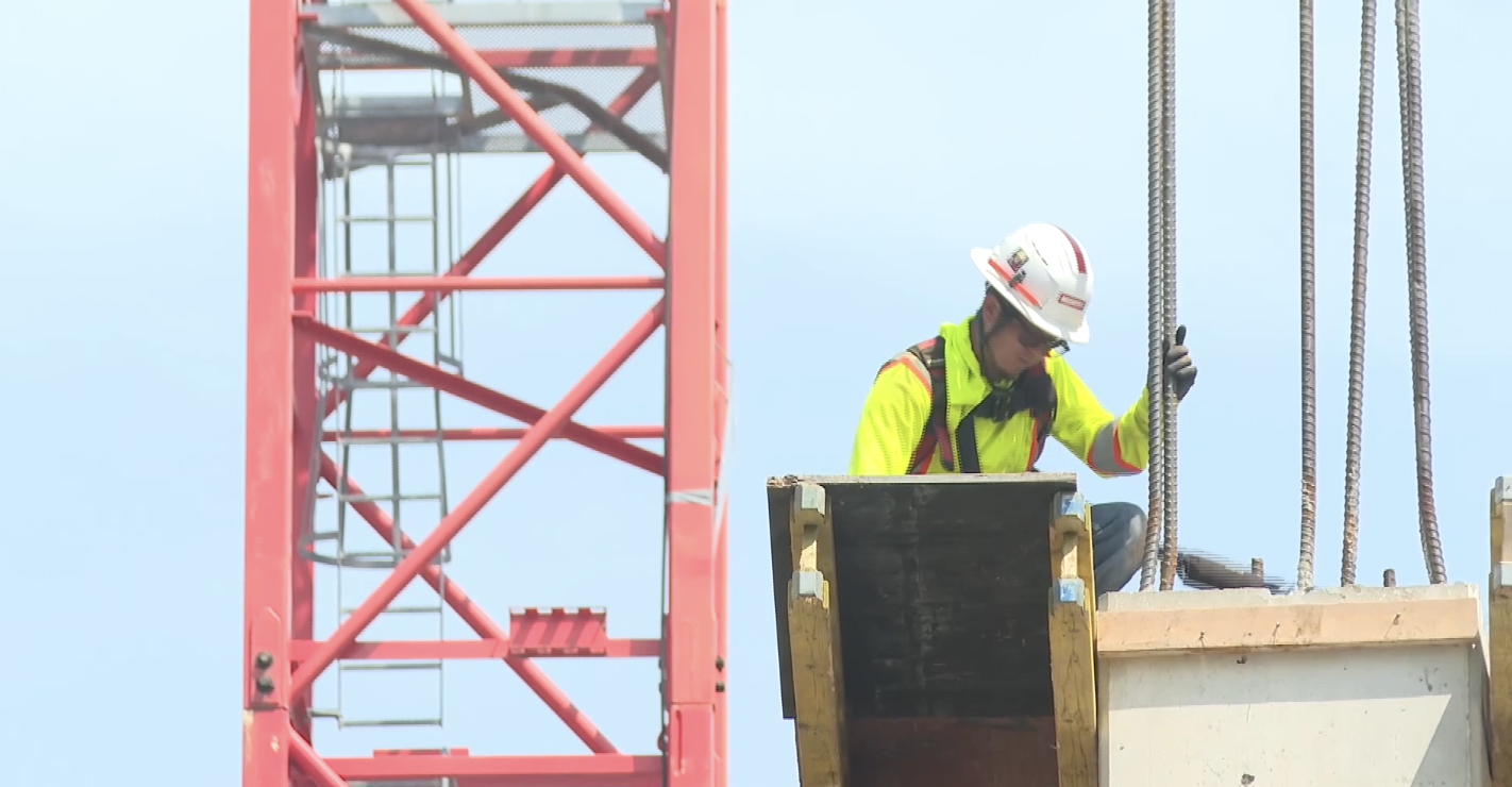 A construction worker