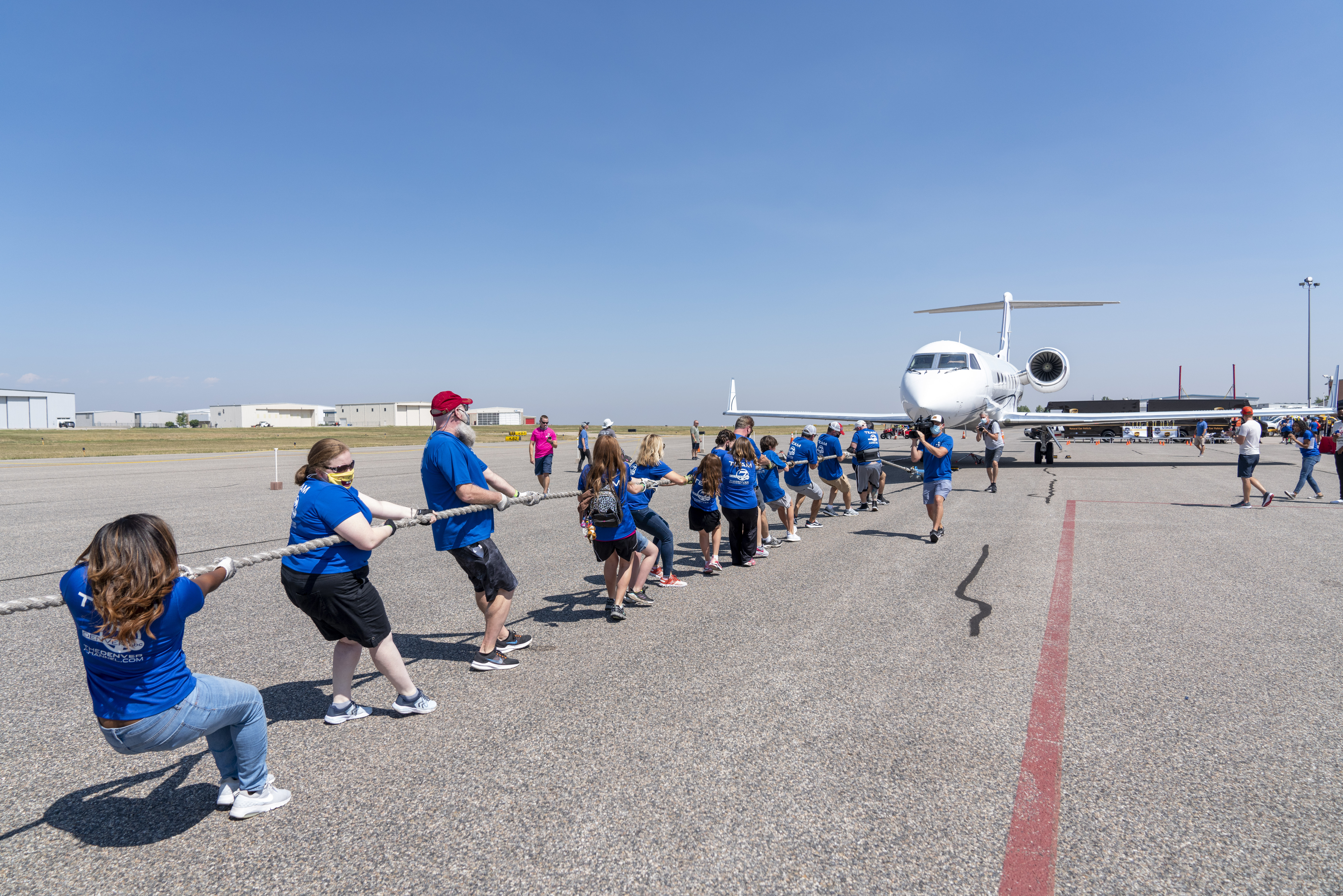 Special Olympics Plane Pull