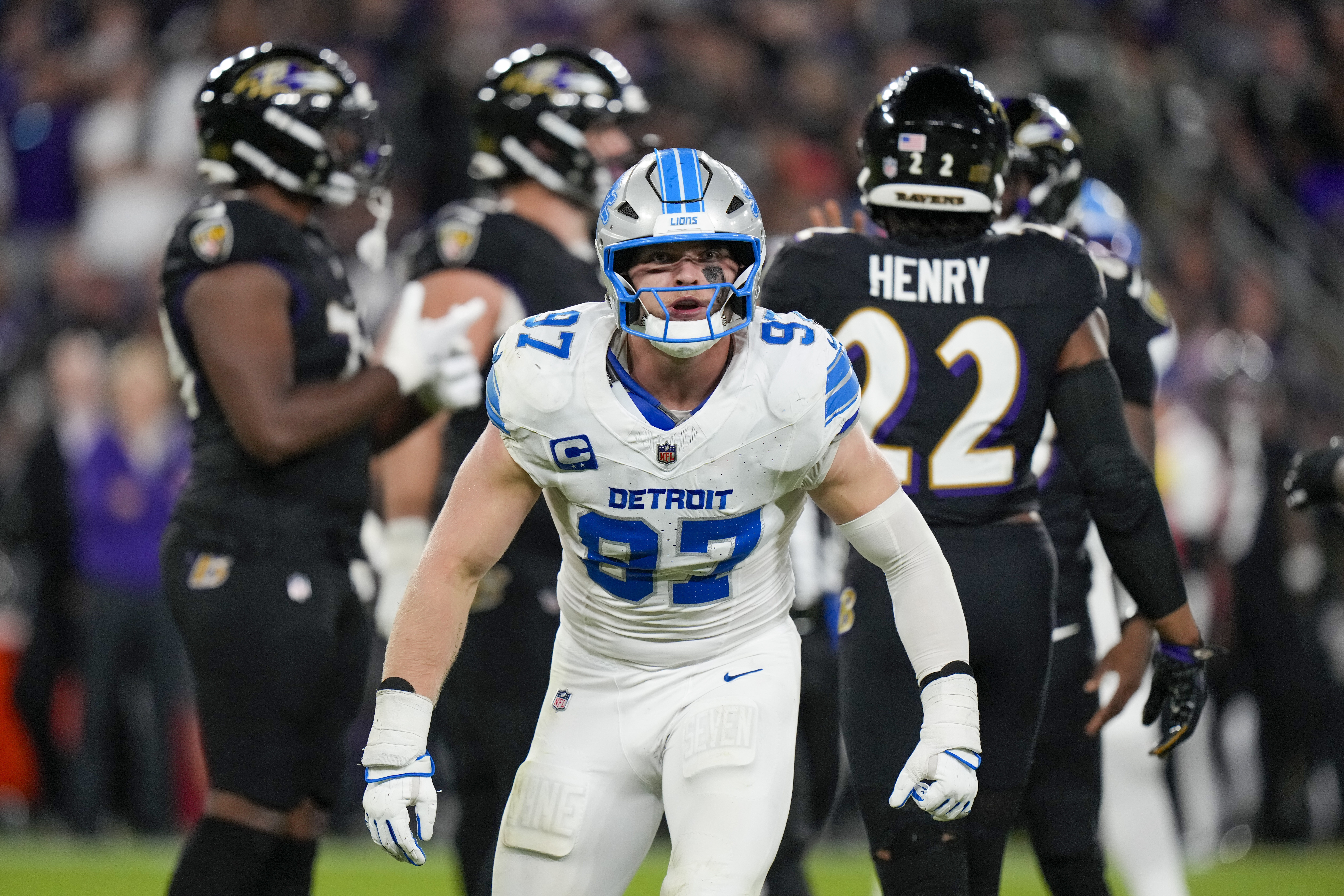 Lions Ravens Football
