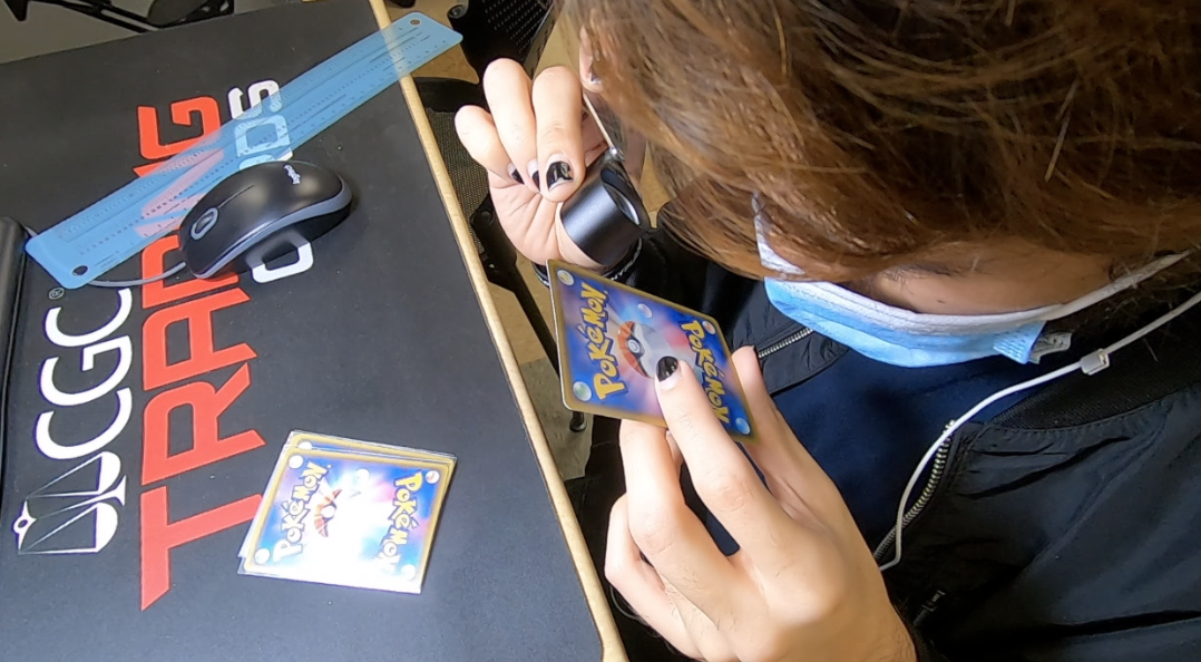 Grading a Pokemon card