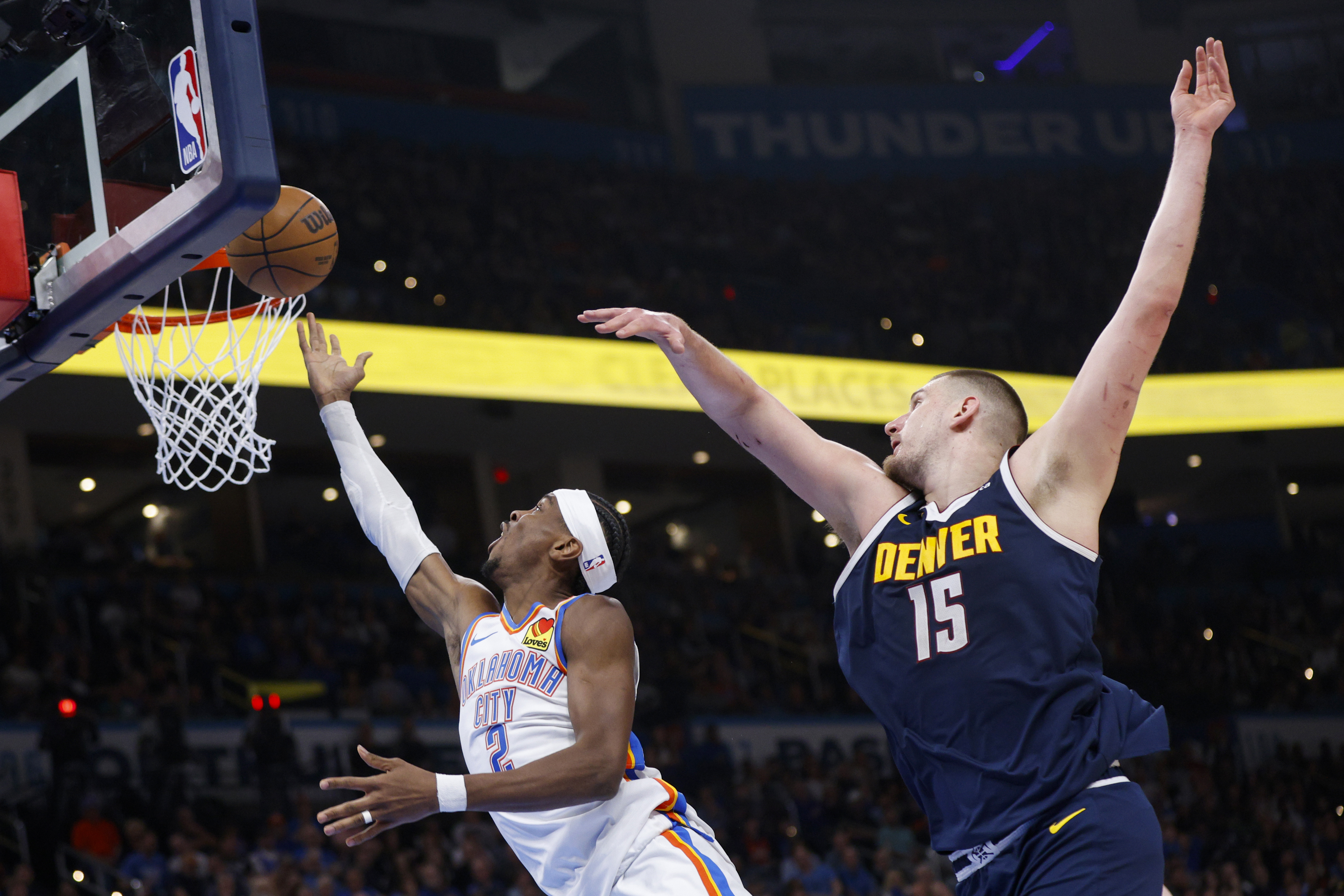 Nuggets Thunder Basketball