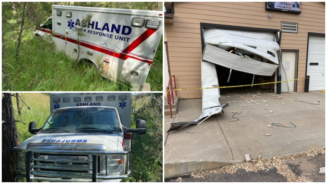 Stolen ambulance found near Lame Deer