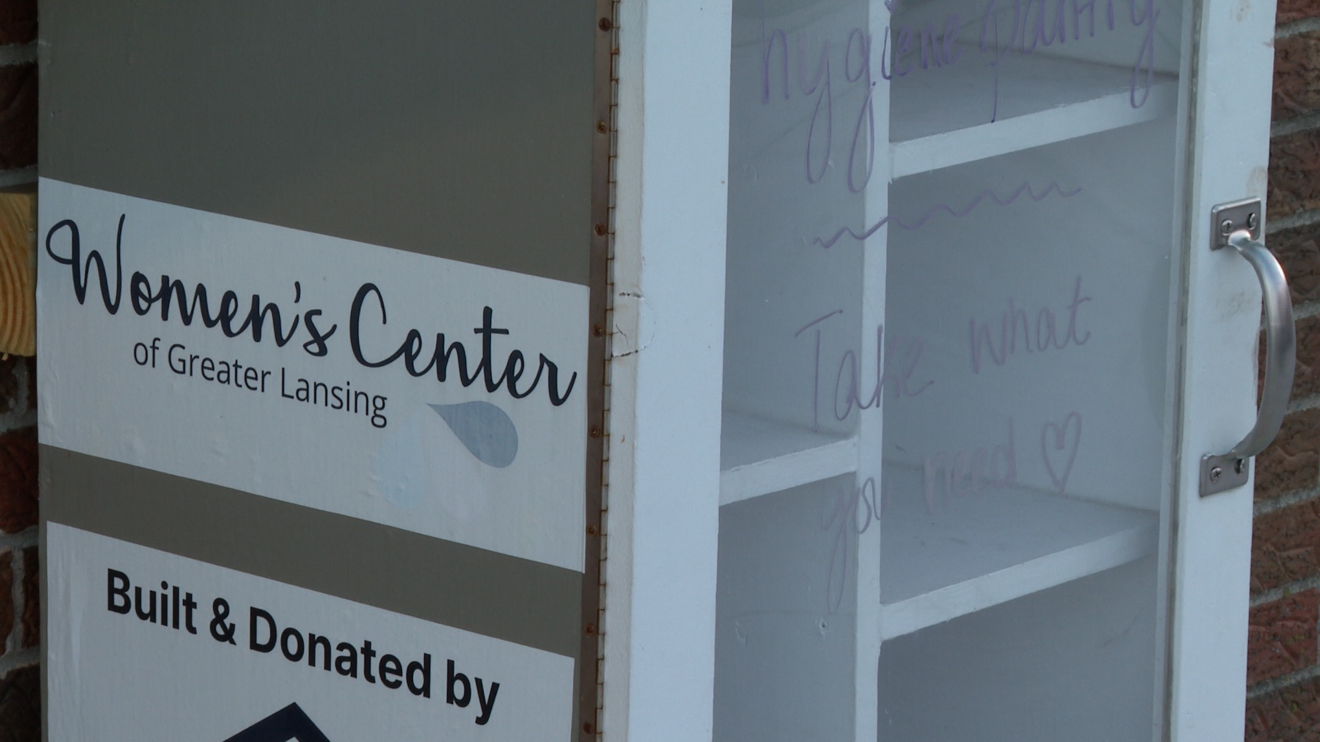Women's Center of Greater Lansing hygiene box