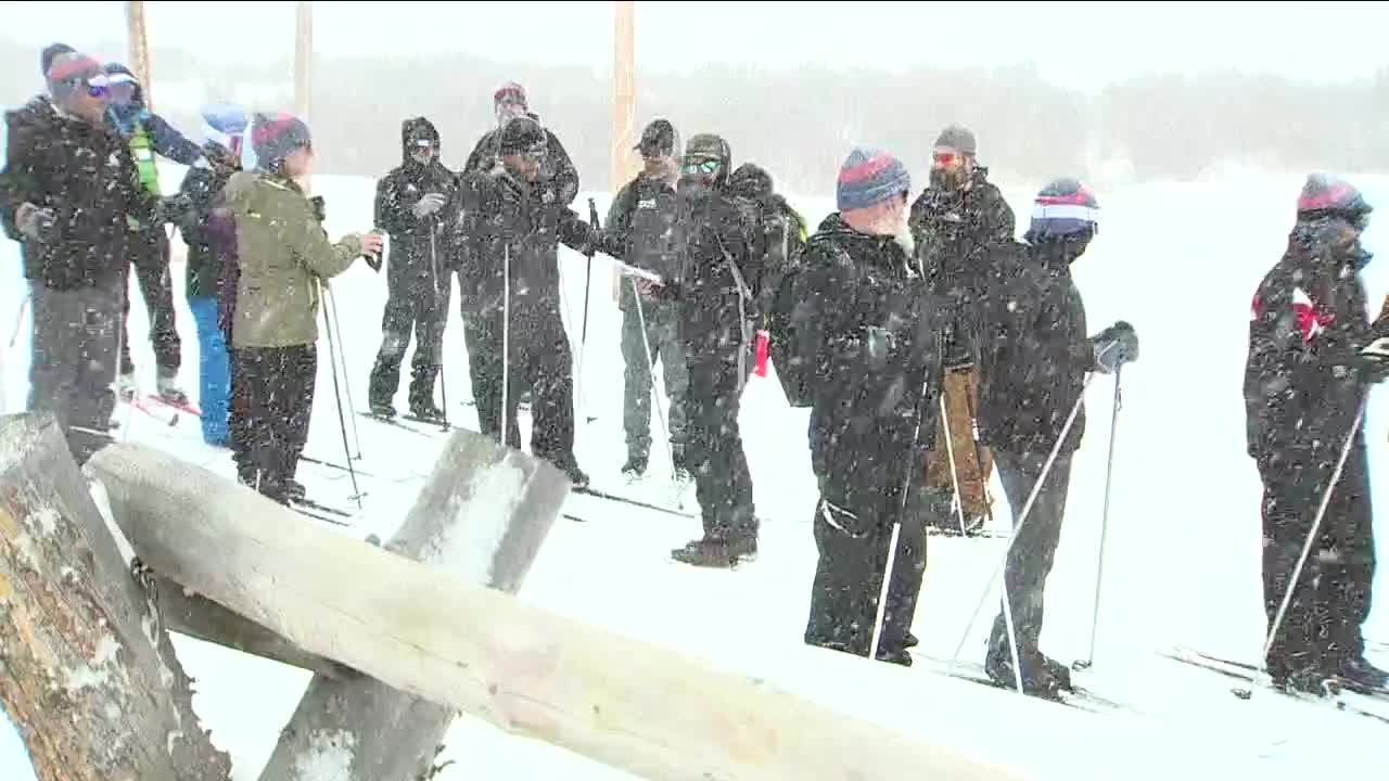 Nonprofit holds clinic to teach combat-wounded veterans to Nordic ski in Grand County