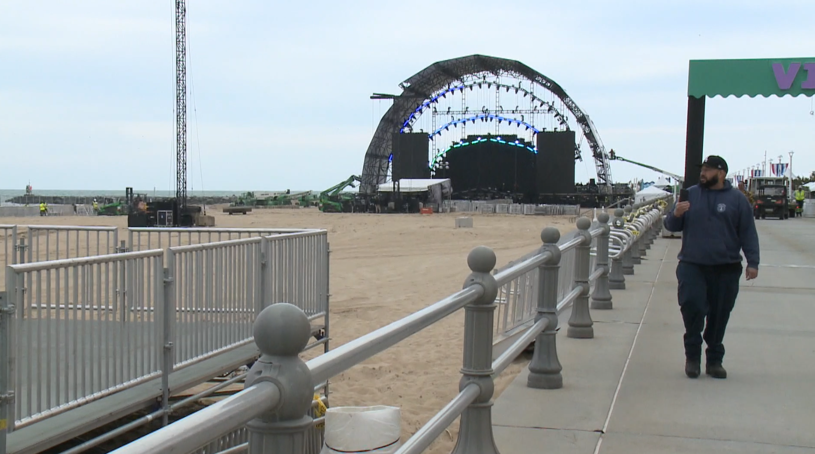 Virginia Beach police say they are prepared for thousands of people during SITW weekend