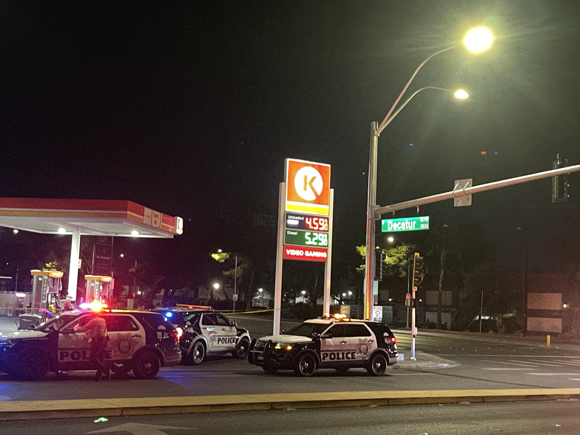 LVMPD: Shooting closes all lanes on Decatur Boulevard at Pennwood Avenue