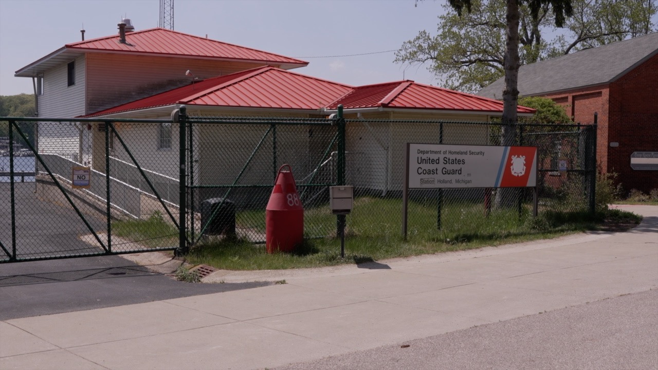 Former Coast Guard building in Park Township