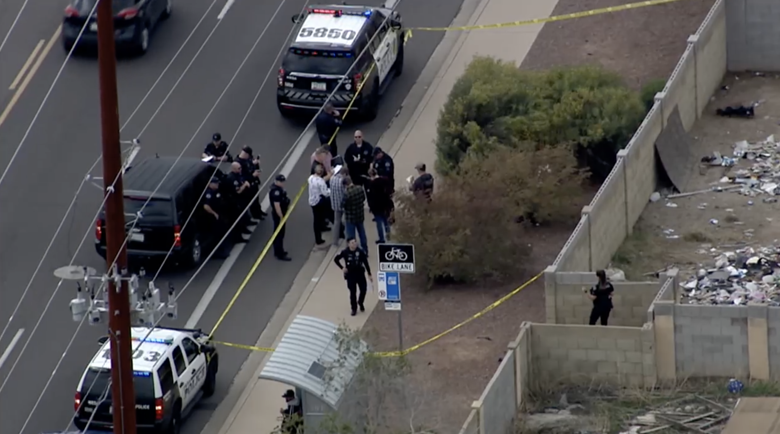 body found in Mesa near Greenfield and University Drive.